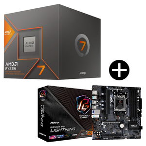 AMD Ryzen 7 8700G BOX With Wraith Spire Cooler CPU + ASRock B650M