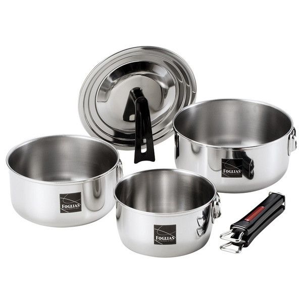 和平フレイズ フォリアス ワンタッチクッカー鍋3点セット FM-8157 (鍋