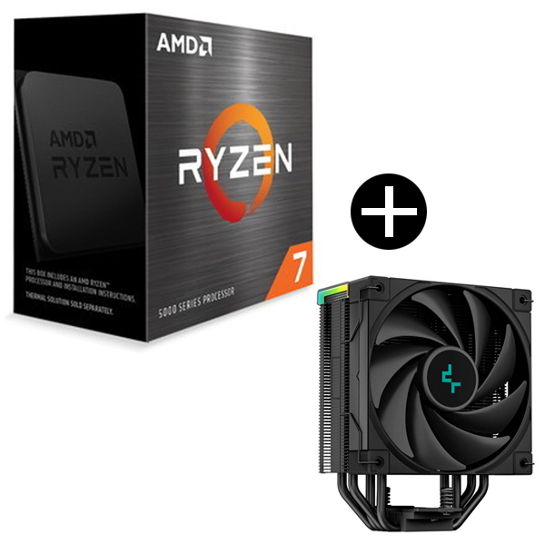 国内正規品】 AMD Ryzen 7 5700X W/O Cooler CPU + DEEPCOOL R-AK400