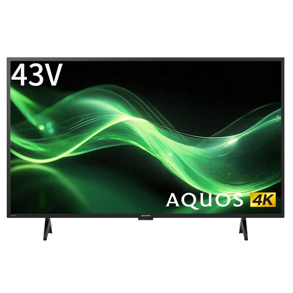 SHARP 4T-C43GJ2 AQUOS GJ2ライン [43型 地上・BS・110度CSデジタル 4K