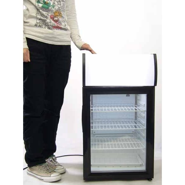 SIS SC40B-BK ブラック [店舗用ノンフロンディスプレイクーラー業務用