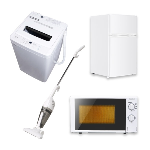 XPRICE限定！ 新生活応援 家電セットD 4点セット (洗濯機・冷蔵庫