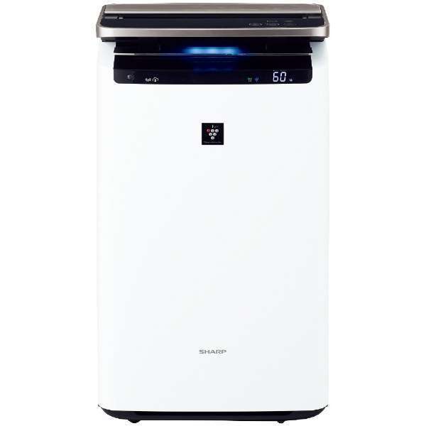 SHARP KI-JP100 ホワイト系 [加湿空気清浄機（空気清浄46畳/加湿26畳