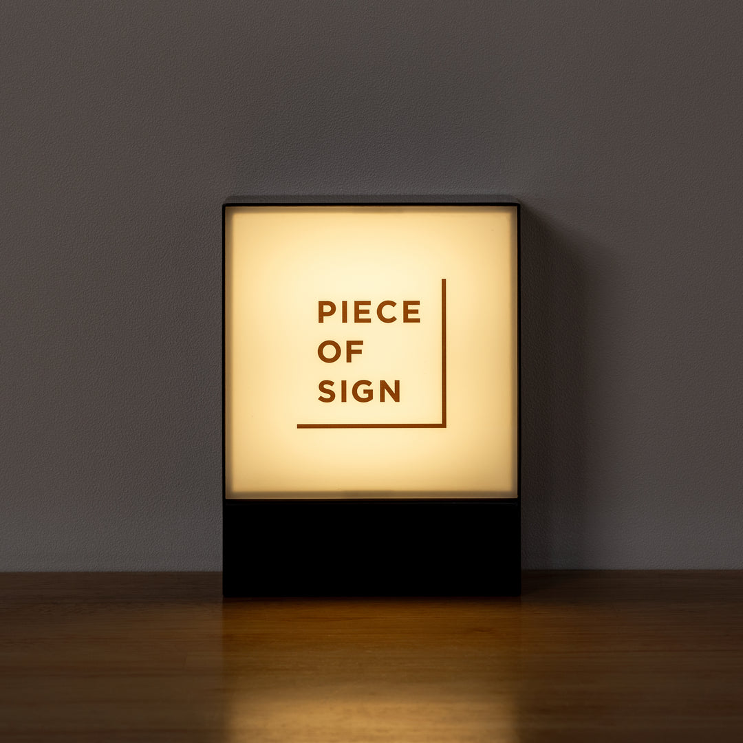 LIGHT BOX サイン