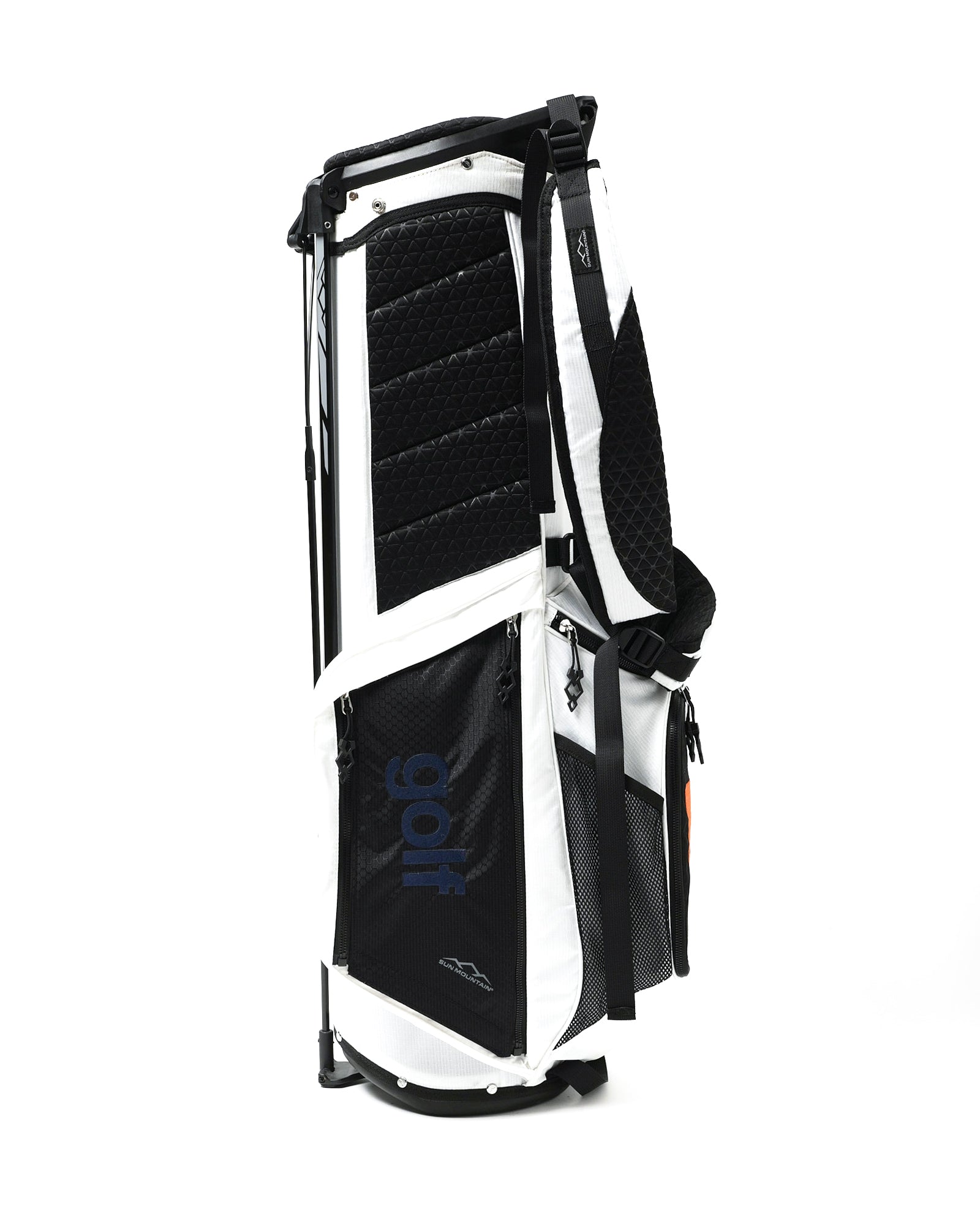 SUN MOUNTAIN ×pierre cardin golf caddy bag | WHITE × BLACK × MULTI