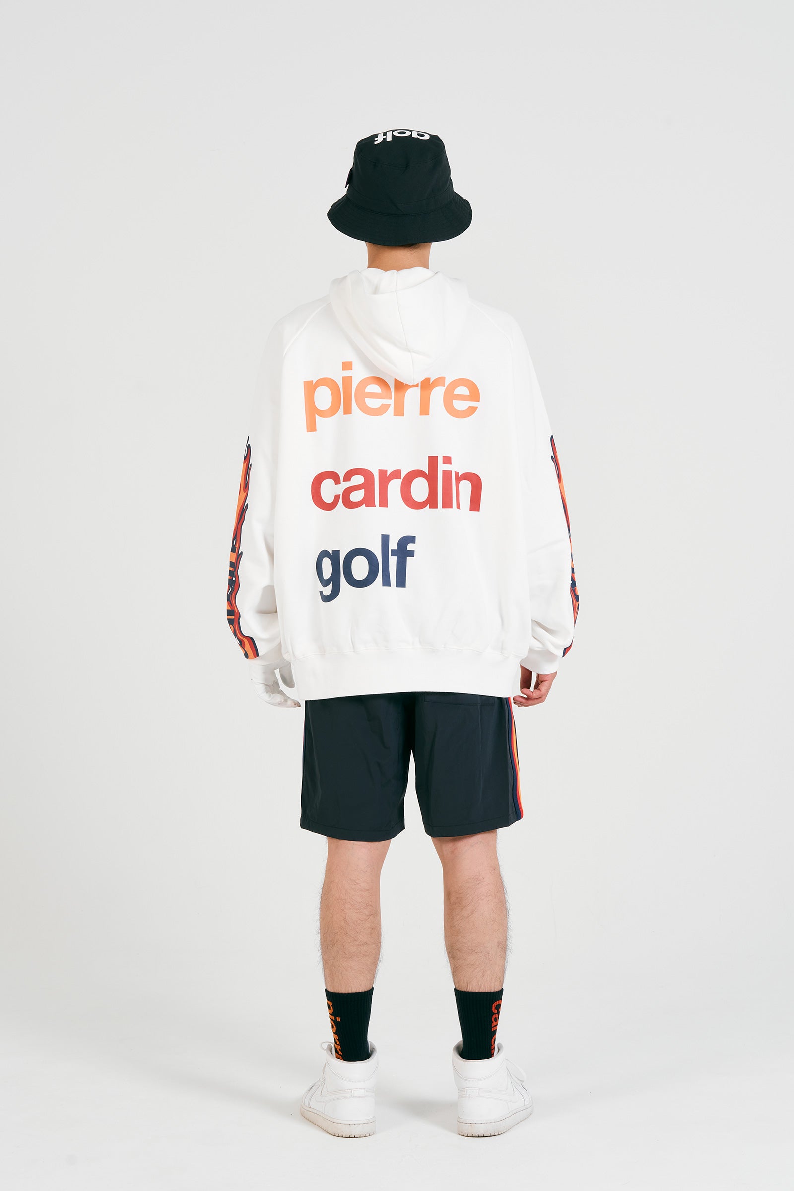 pierre cardin golf logodesign fire hoodie | WHITE – 株式会社RAINBOW