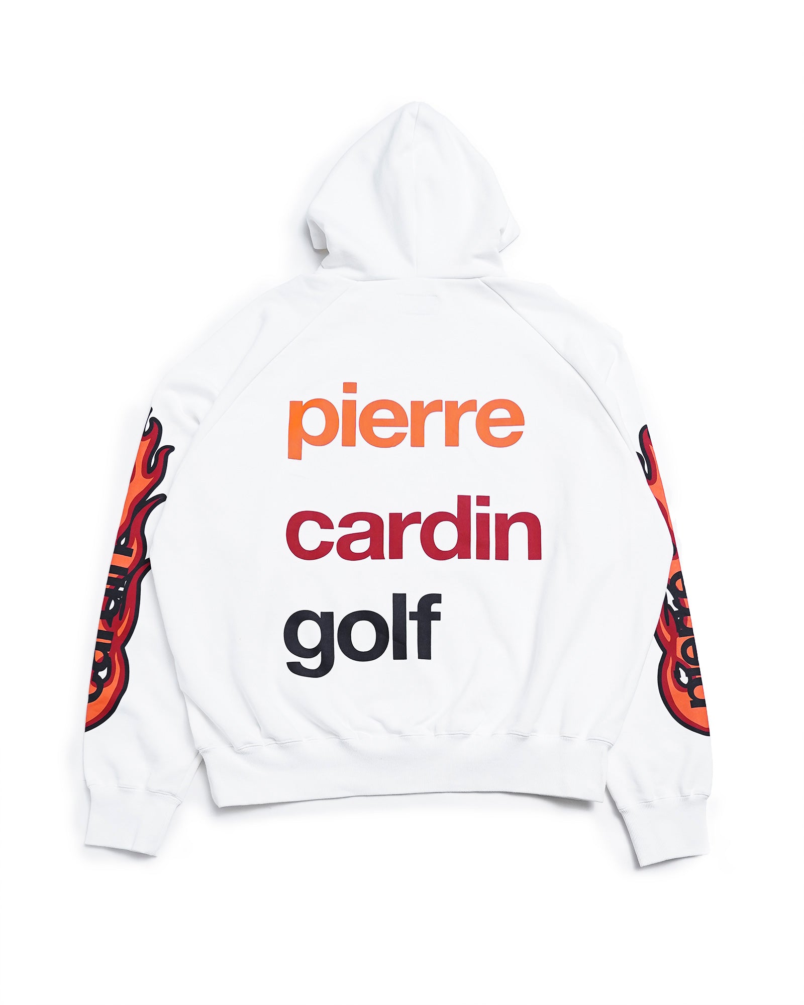 pierre cardin golf logodesign fire hoodie | WHITE – 株式会社RAINBOW