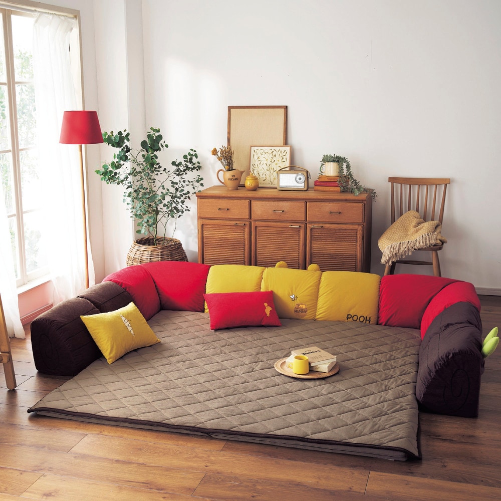 キャラクターイメージのダブルコーナークッションセット（選べる