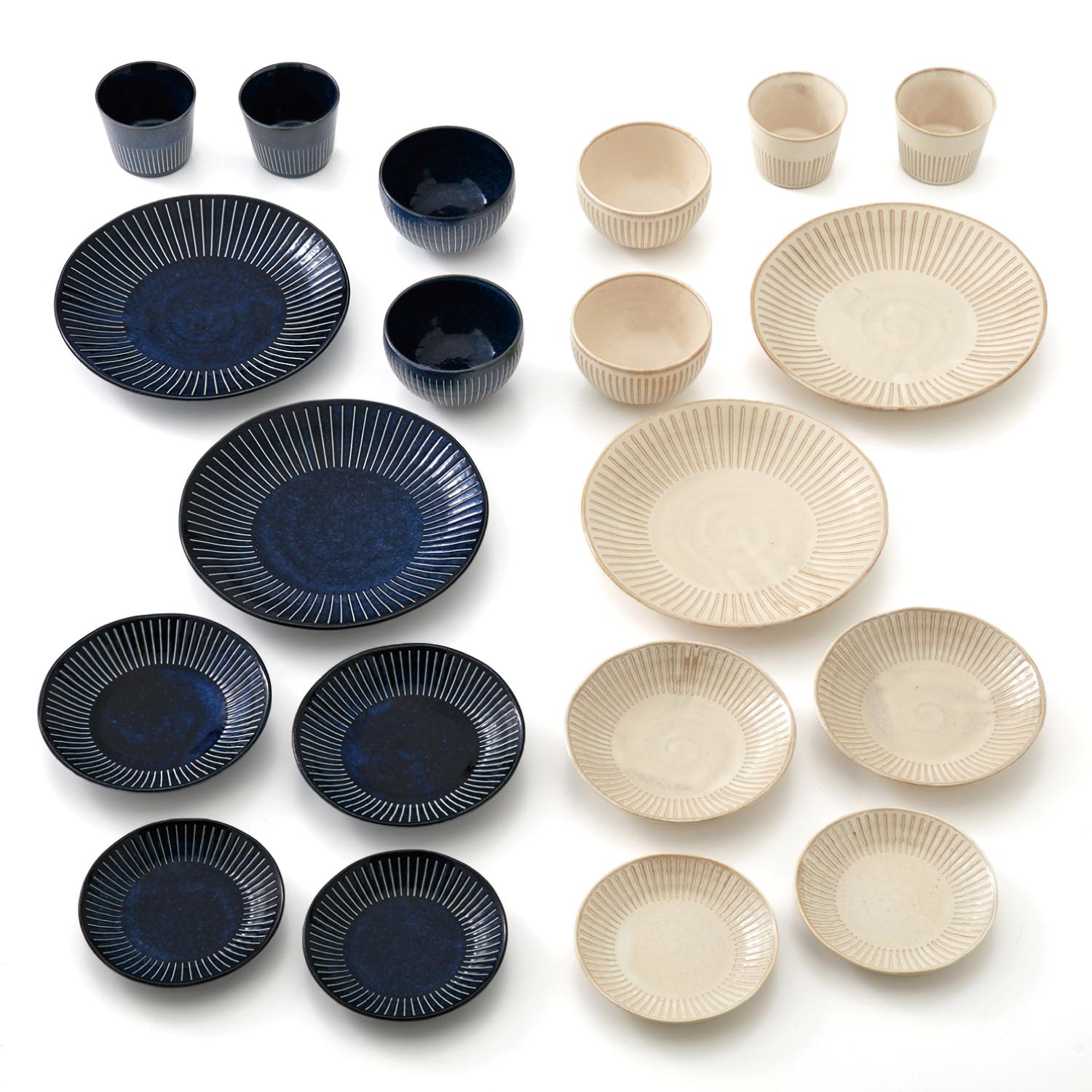 新生活用美濃焼の食器セット（お皿/平皿/カレー皿/さんま皿）｜通販の