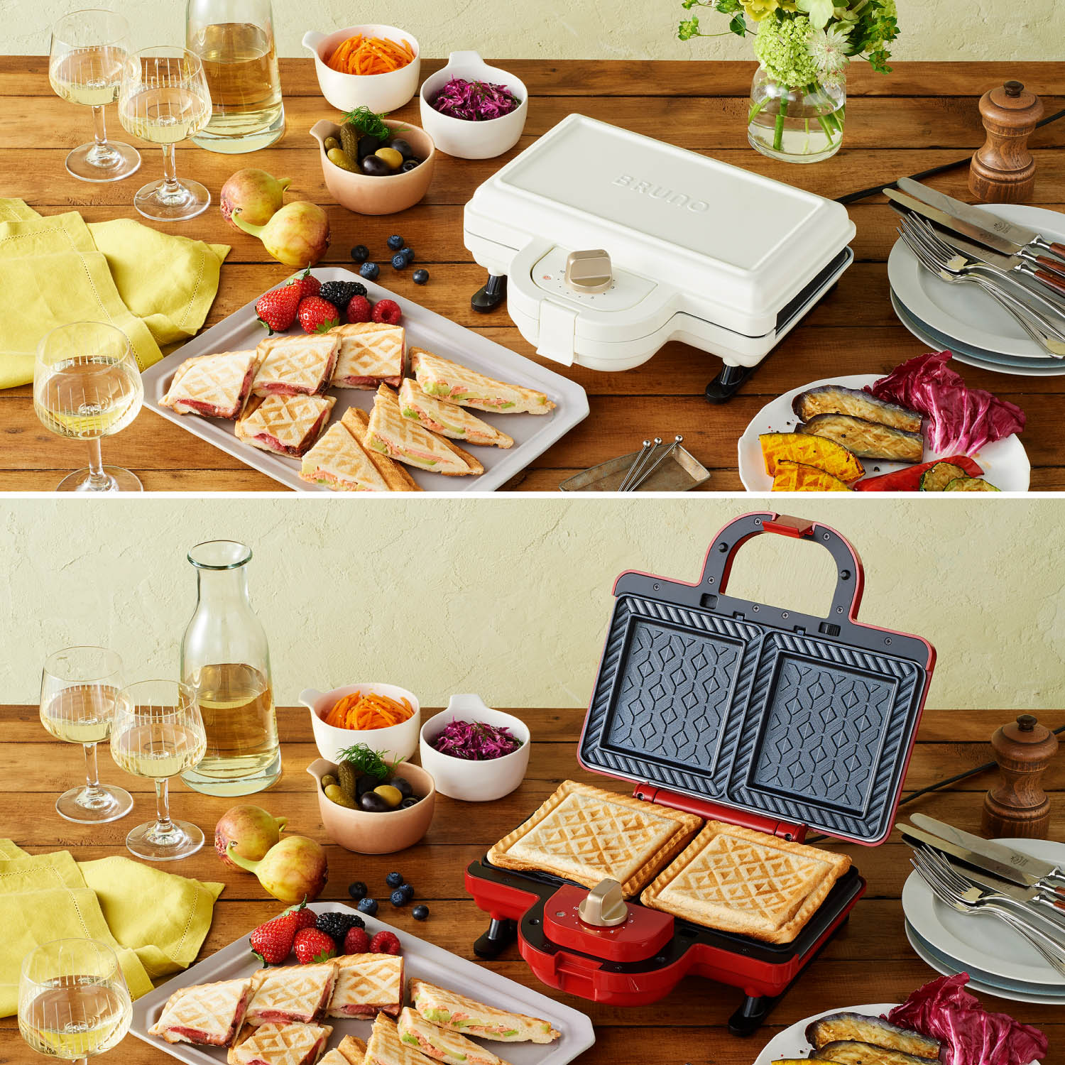 ホットサンドメーカー ダブル（ホットサンド/デザートメーカー