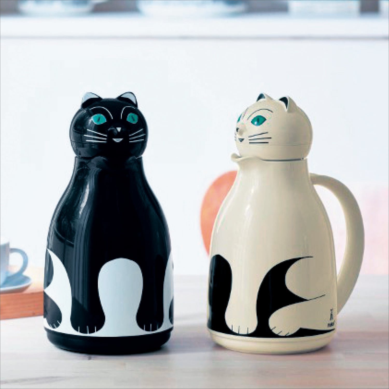 アニマルデザインのガラス保温ポット（茶器/急須/ポット）｜(ヘリオス