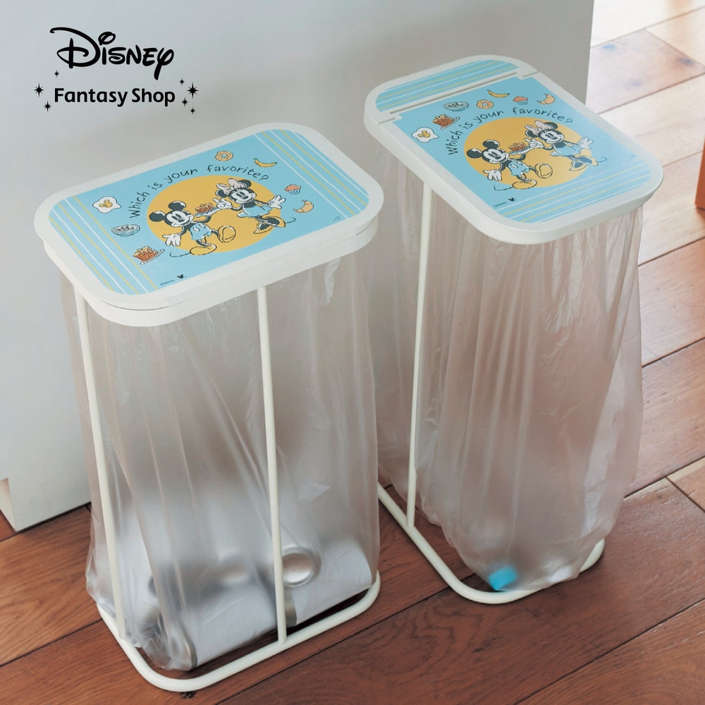 かけるだけゴミ袋ホルダー「ミッキーモチーフ」（ディズニー 洗濯/掃除