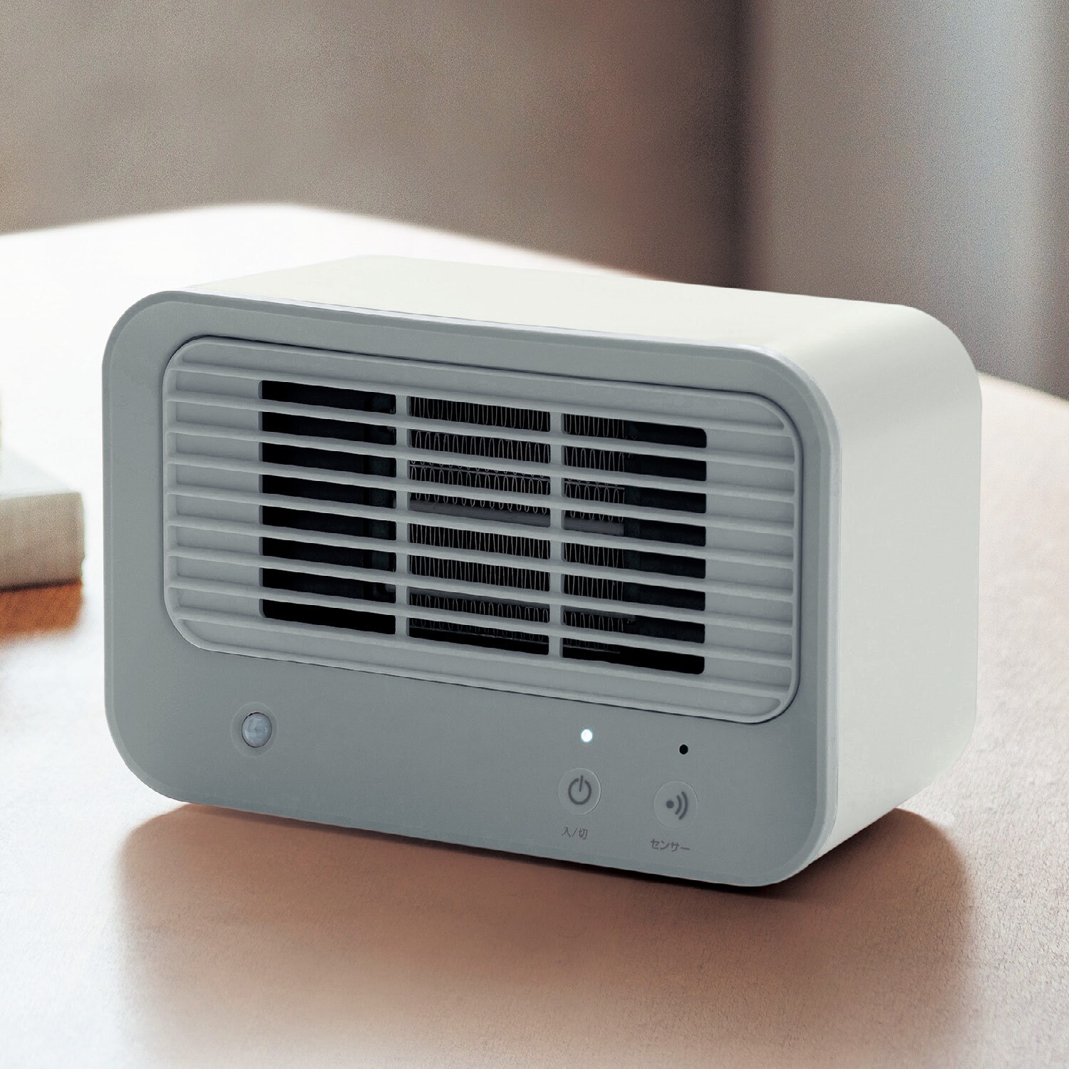 人感センサー付 ミニセラミックヒーター（暖房器具/オイルヒーター