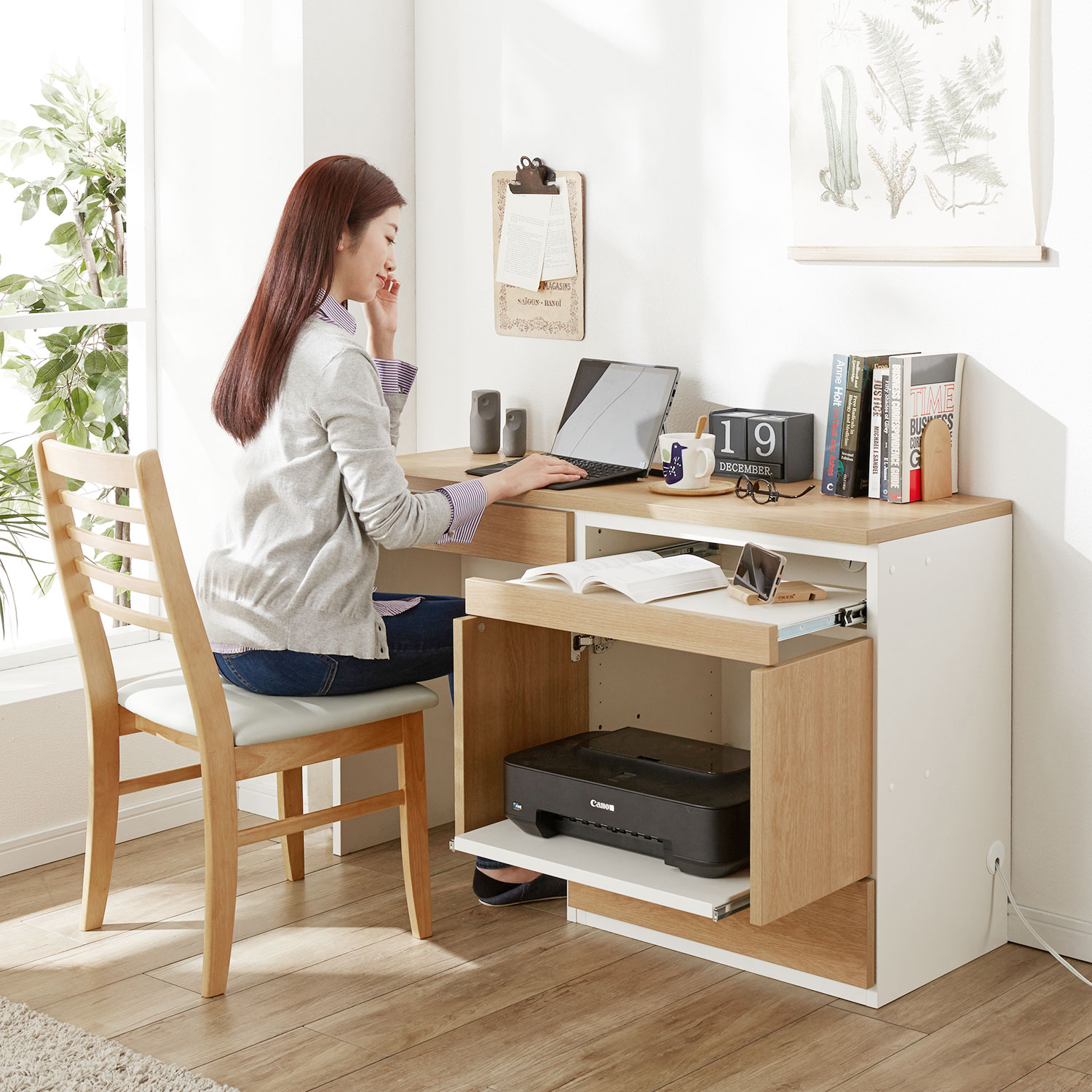 パソコンデスク/ワークデスク(デスクトップPC用)の通販｜通販の