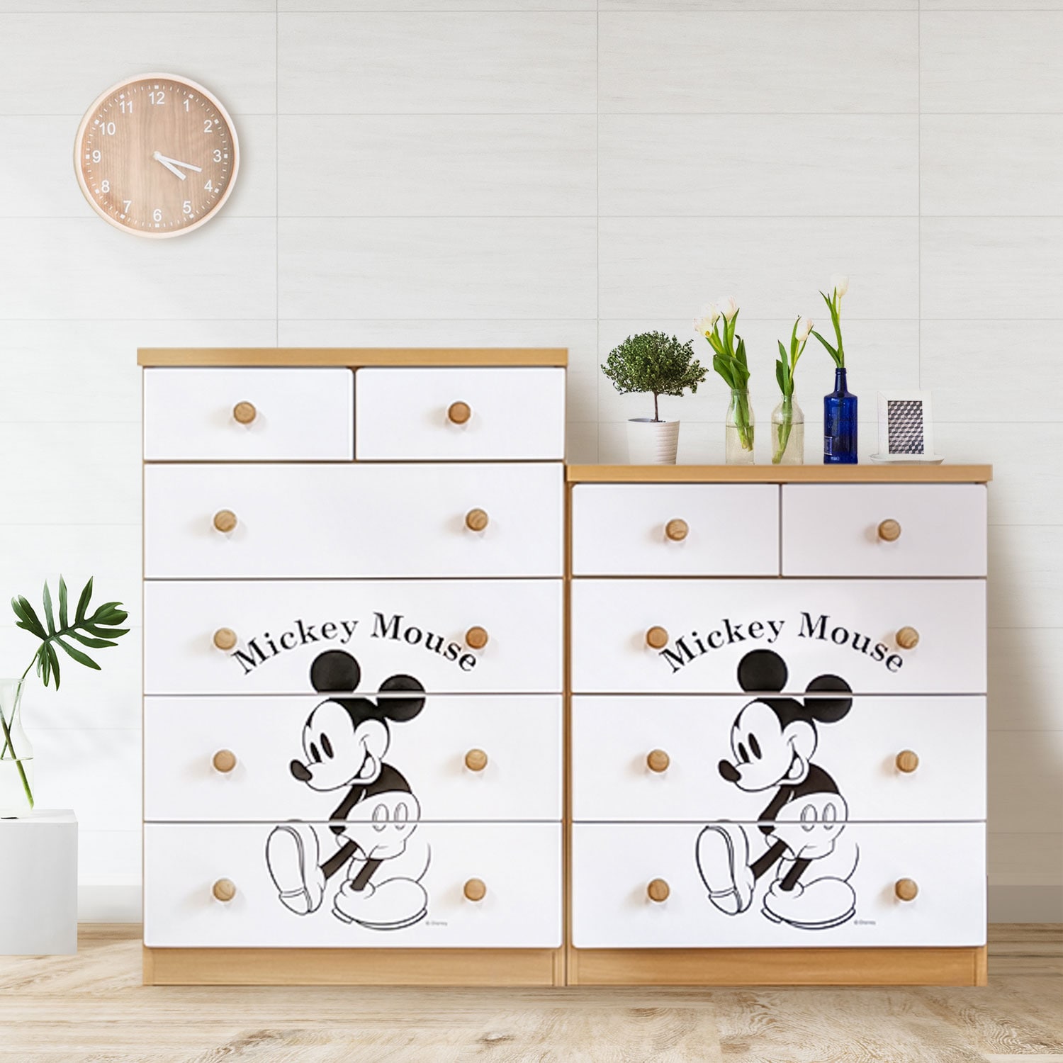 衣類収納チェスト「ミッキーマウス」（ディズニー タンス/チェスト