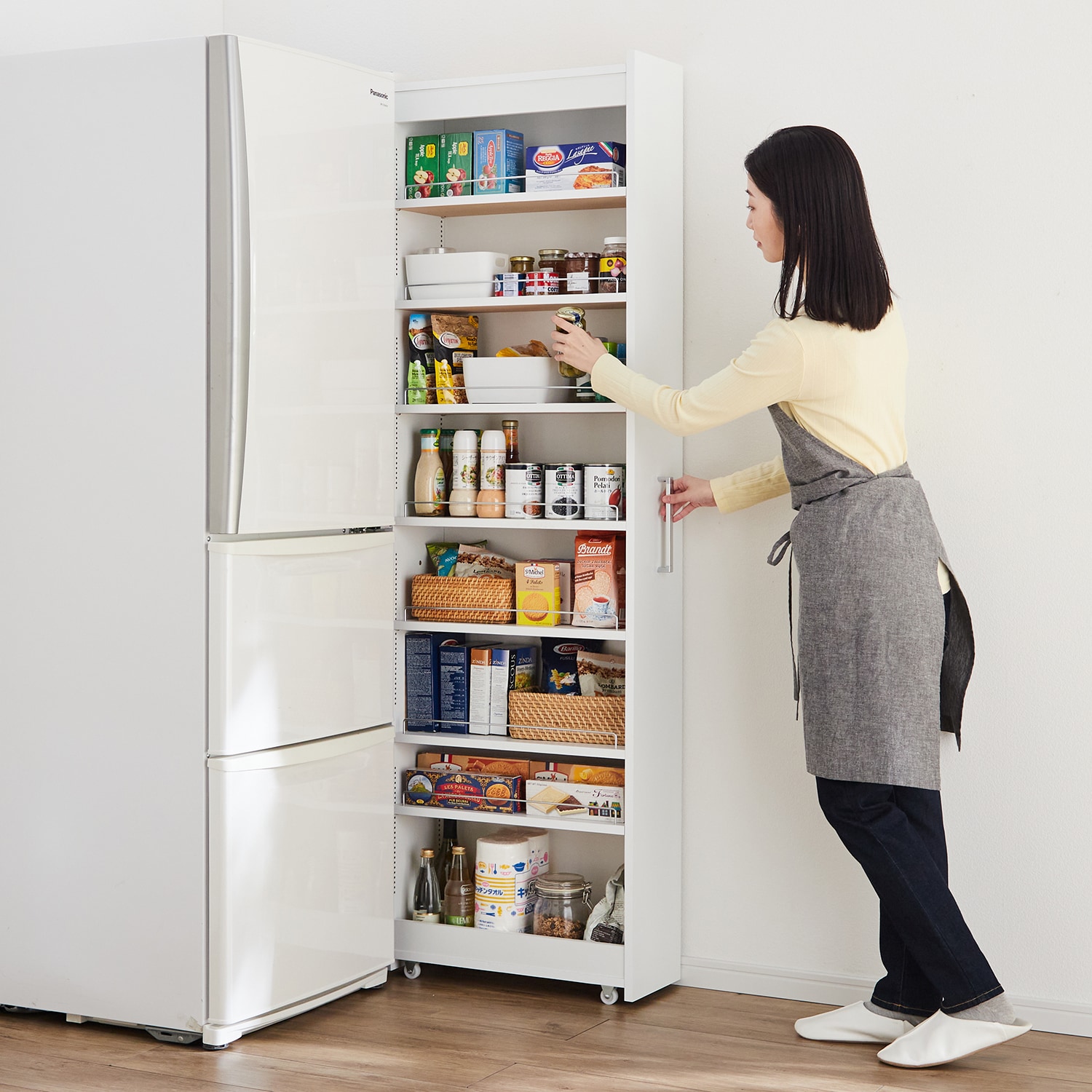 リバーシブル隙間ラック（キッチンストッカー/隙間収納）｜通販の