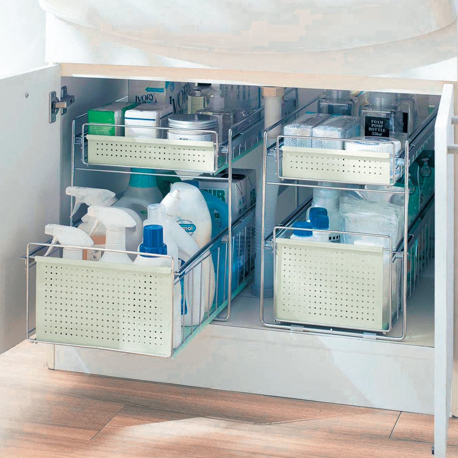 洗面台下ラック（洗面所収納/隙間収納）｜通販のベルメゾンネット