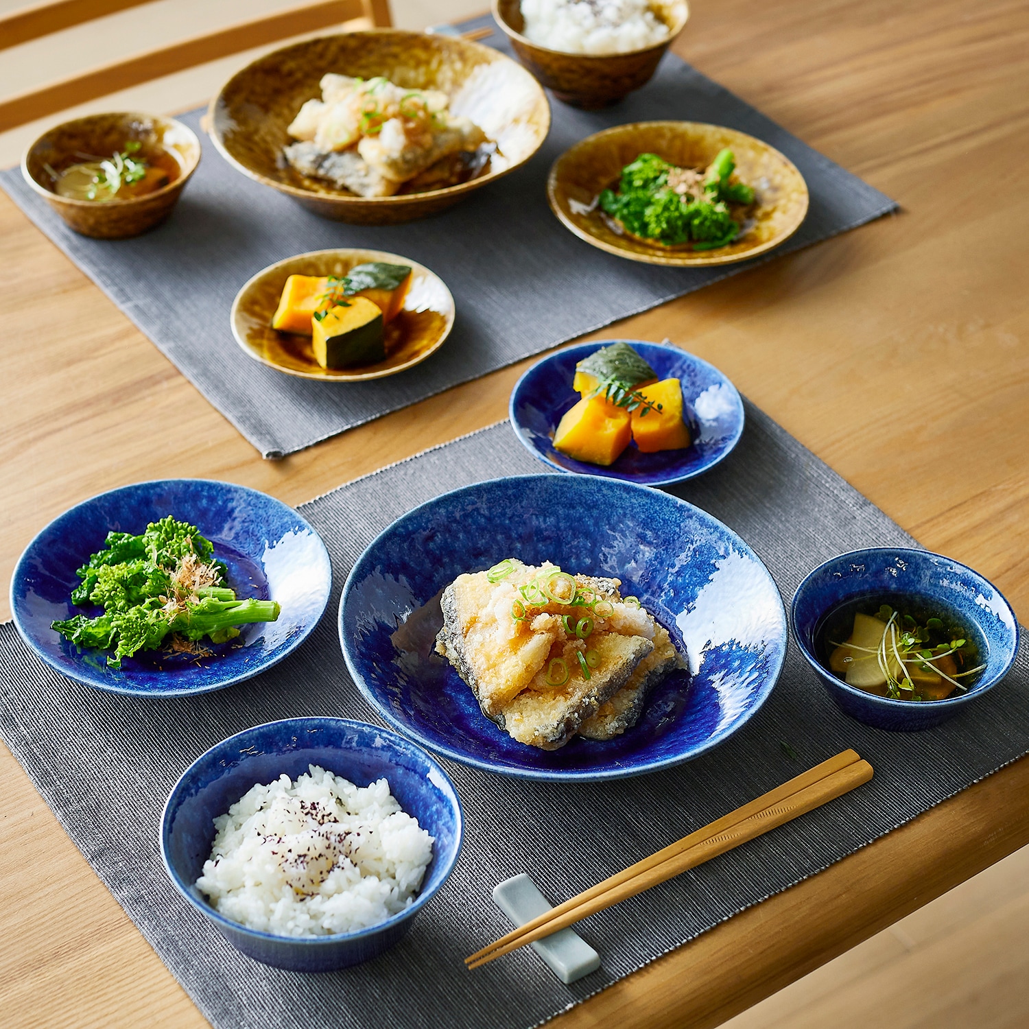 美濃焼の食器セット ＜2人用・10枚セット＞ 【食洗機/電子レンジ対応