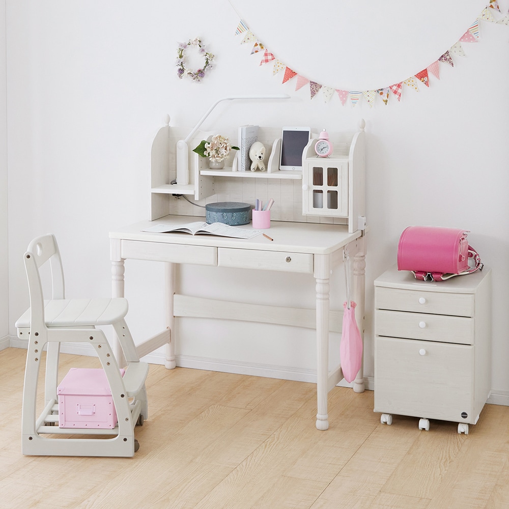 アンファン　enfant　片袖学習机 学習机 キャビネットセット｜SIMPLE STYLE (シンプルスタイル