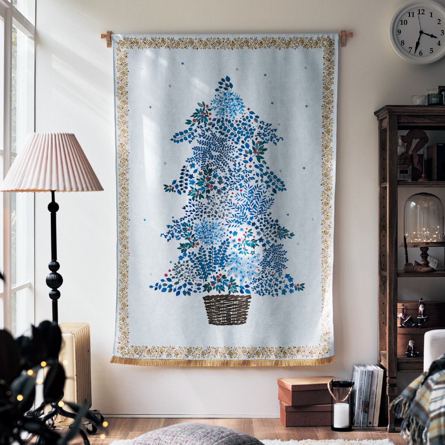 クリスマス】織物のようなクリスマスタペストリー｜通販のベルメゾンネット