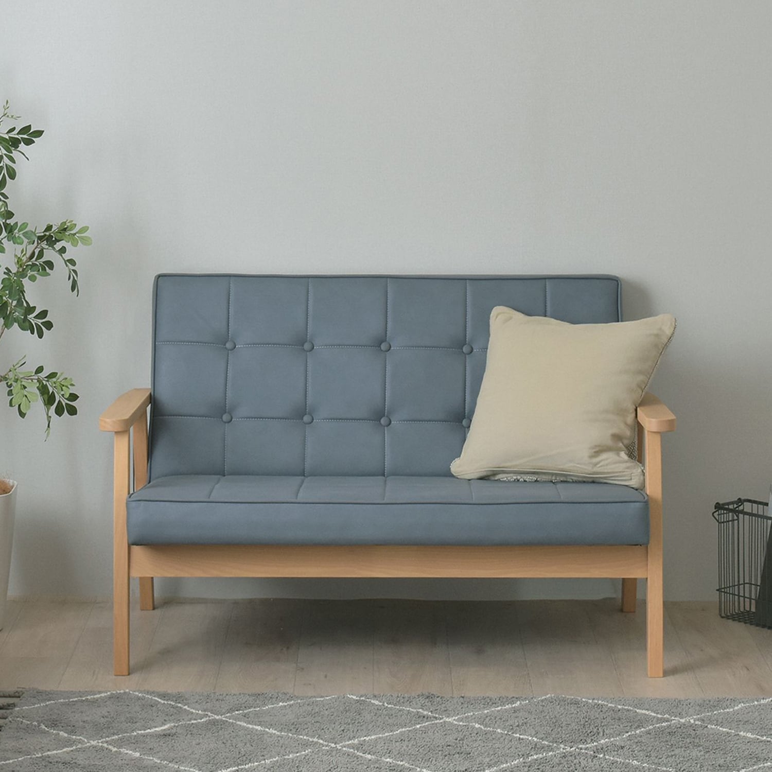 ナチュラルコンパクトソファ＜2人掛け＞｜通販のベルメゾンネット