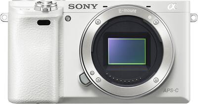 Sony Alpha a6000 Mirrorless Camera with 16 50mm Lens White