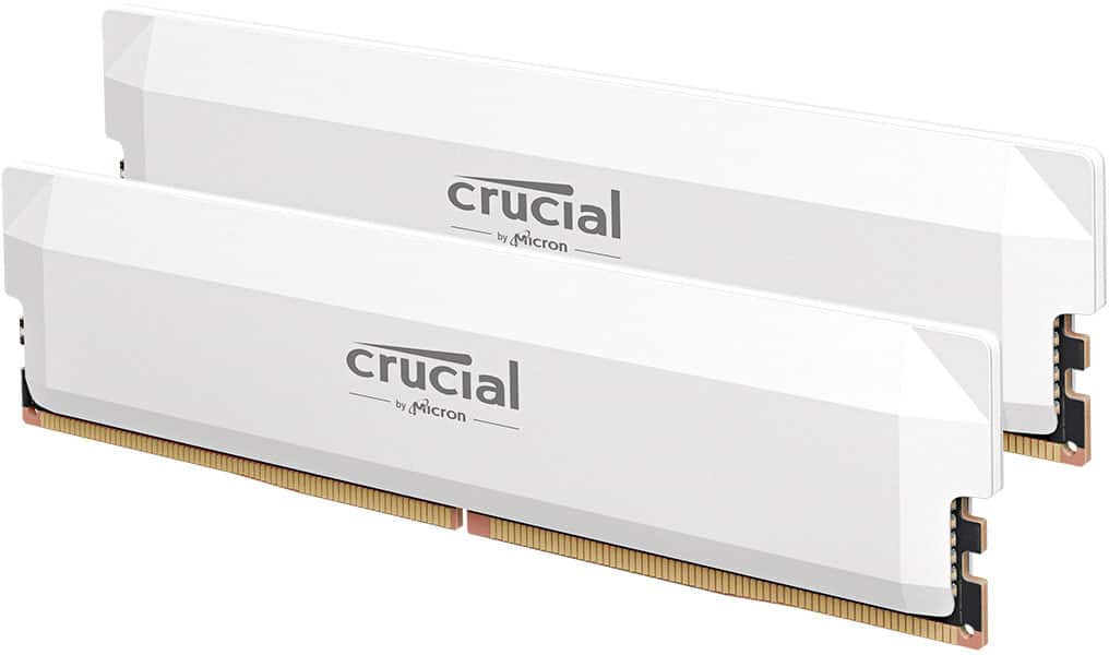 Crucial Pro OC Gaming 32GB (2x16GB) DDR5 6400MHz C38 UDIMM Intel