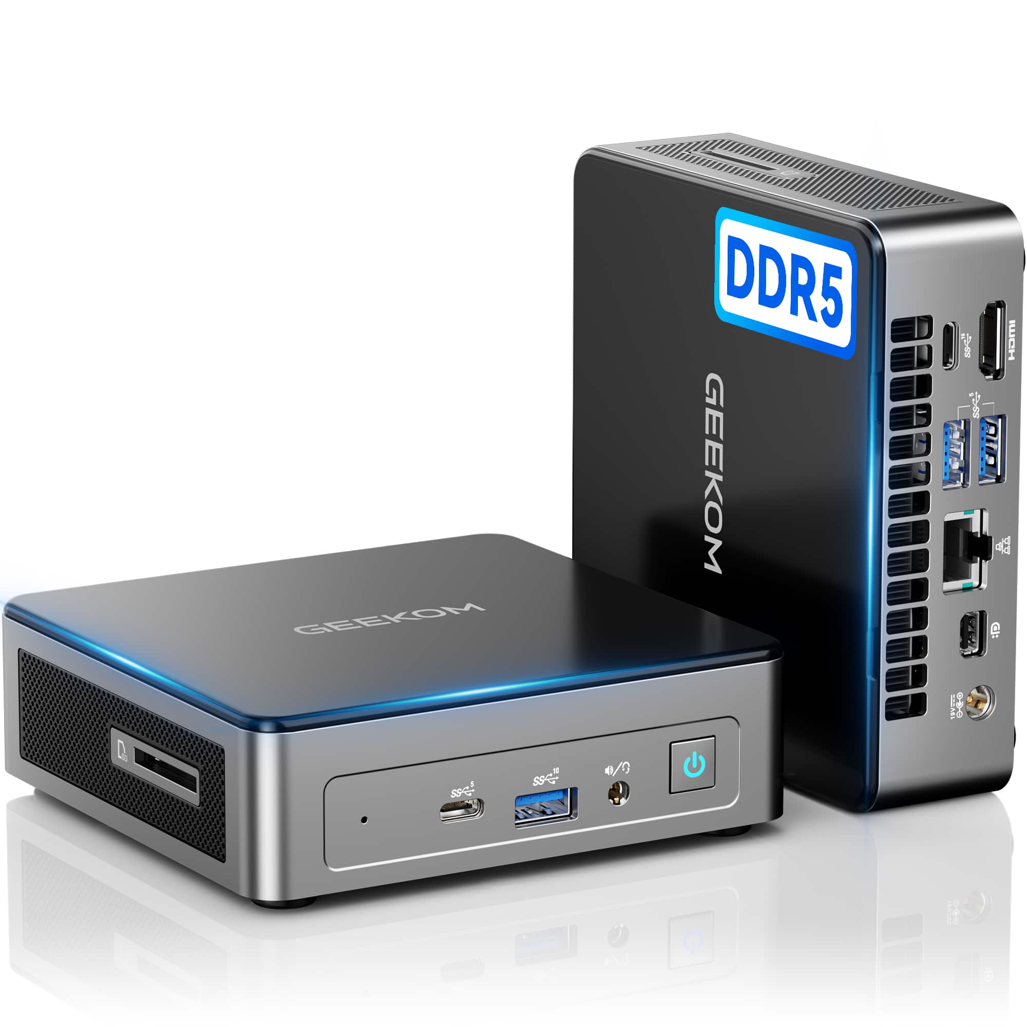 Geekom Air12 Mini PC with 12th Gen Intel N100, 16GB DDR5 RAM&