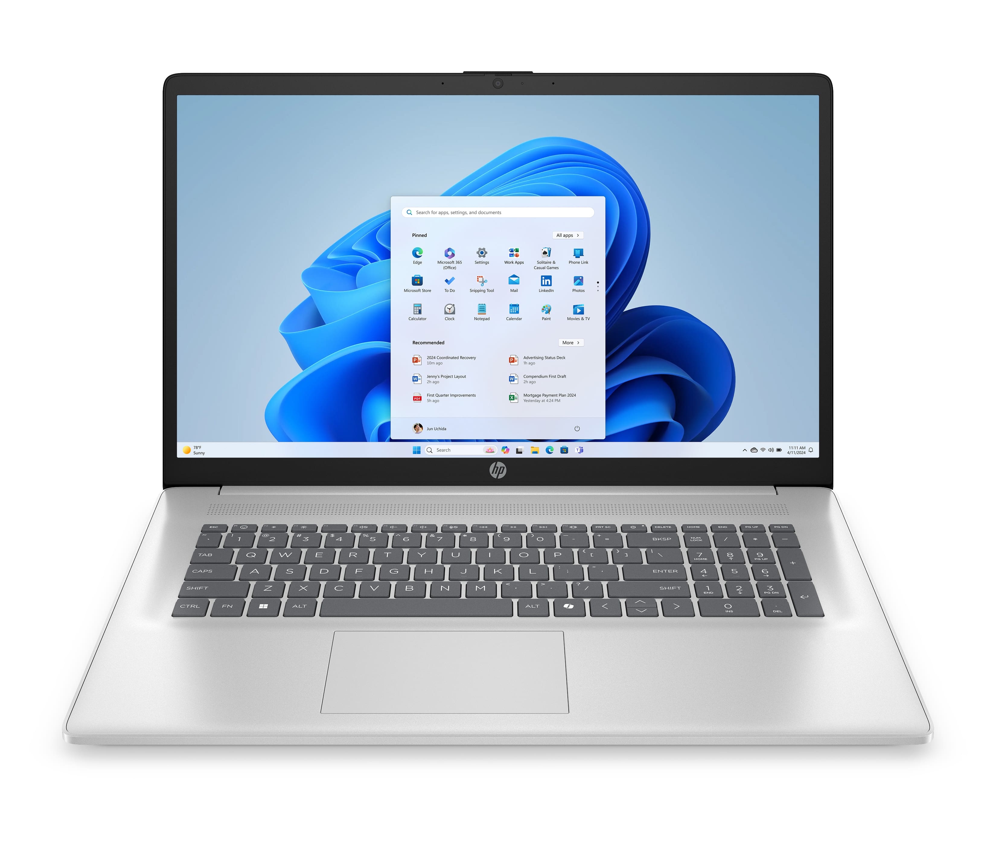 HP Laptop 17 cn3123nr 17.3