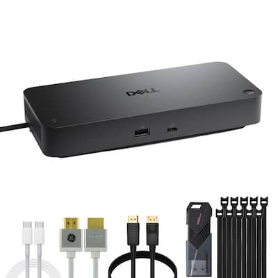 Dell Pro Thunderbolt 4 Smart Dock (SD25TB4) with Cables, Ties
