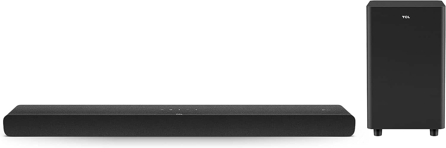 TCL Refurbished Excellent 2.1.2 Ch Soundbar w/ Wireless Subwoofer