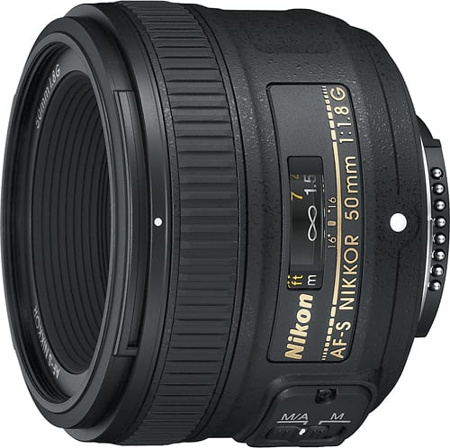 Nikon AF S NIKKOR 50mm f/1.8G Standard Lens Black 2199 - Best Buy