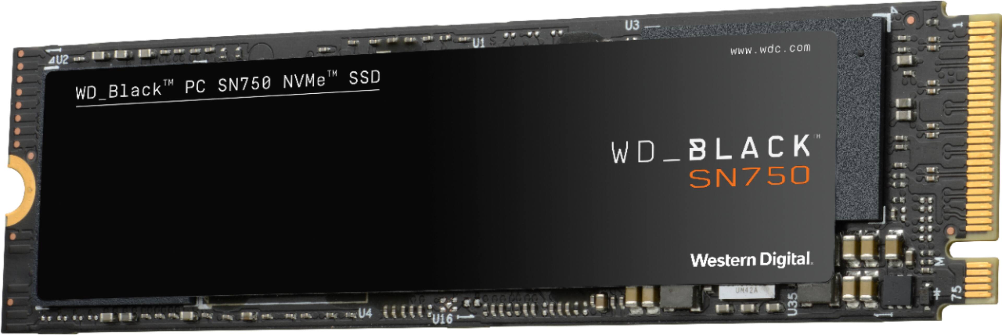 WD BLACK SN750 1TB Internal Gaming SSD PCIe Gen 3 x4 NVMe