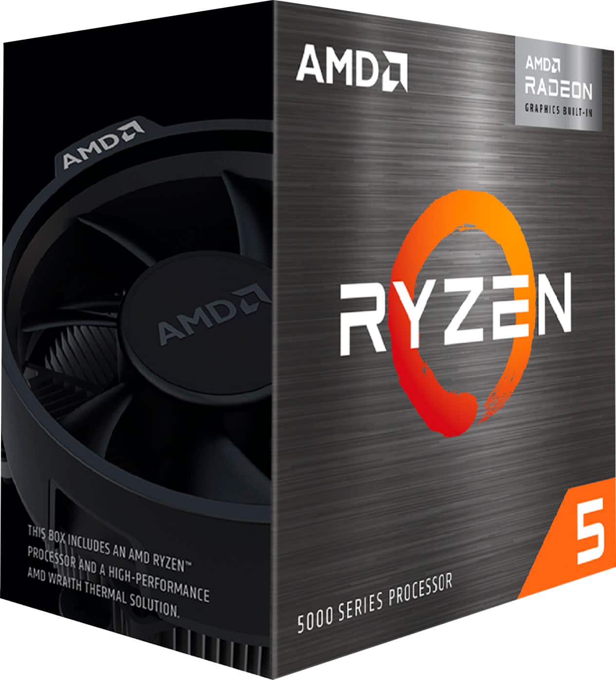 AMD Ryzen 5 5600G 6 Core 12 Thread (4.4 GHz Max Boost) Unlocked