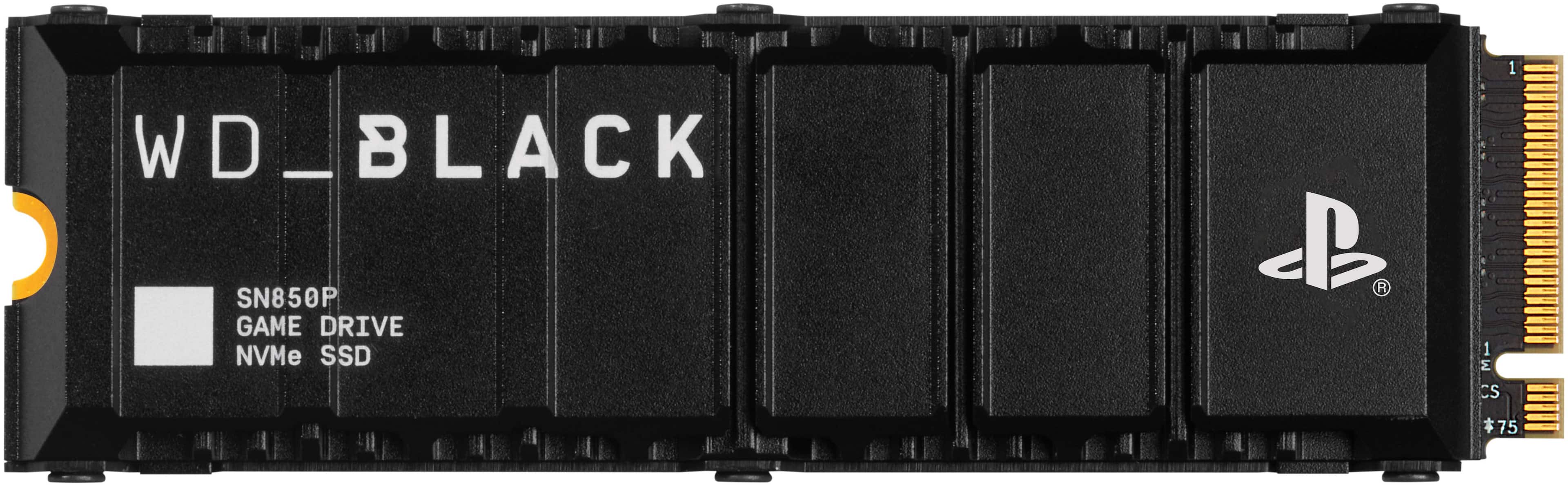 WD - BLACK SN850P 2TB Internal SSD PCIe Gen 4 x4 with Heatsink for