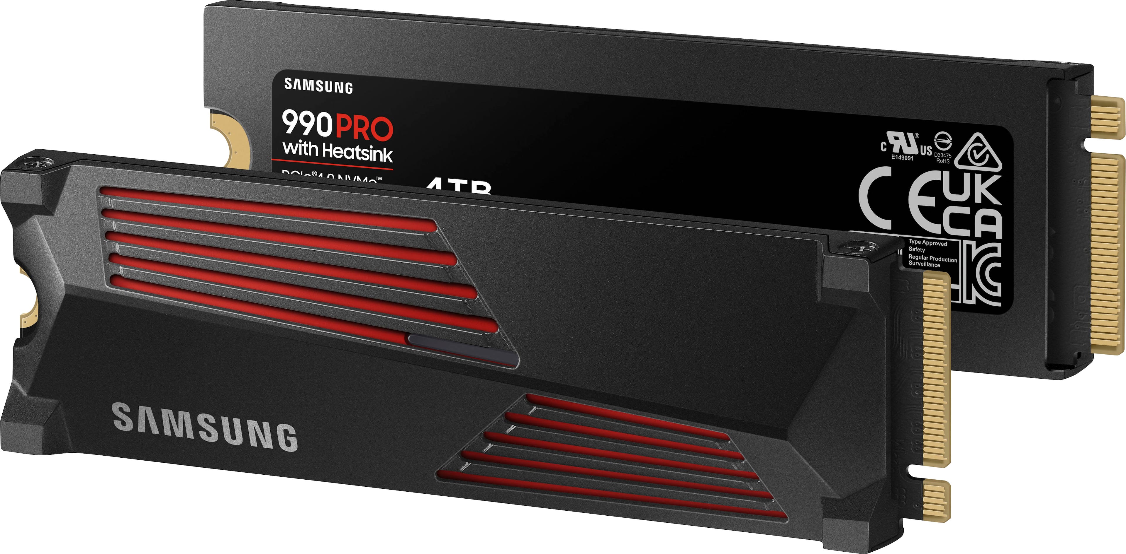 Samsung 990 PRO 4TB Internal SSD PCIe Gen 4x4 NVMe with Heatsink