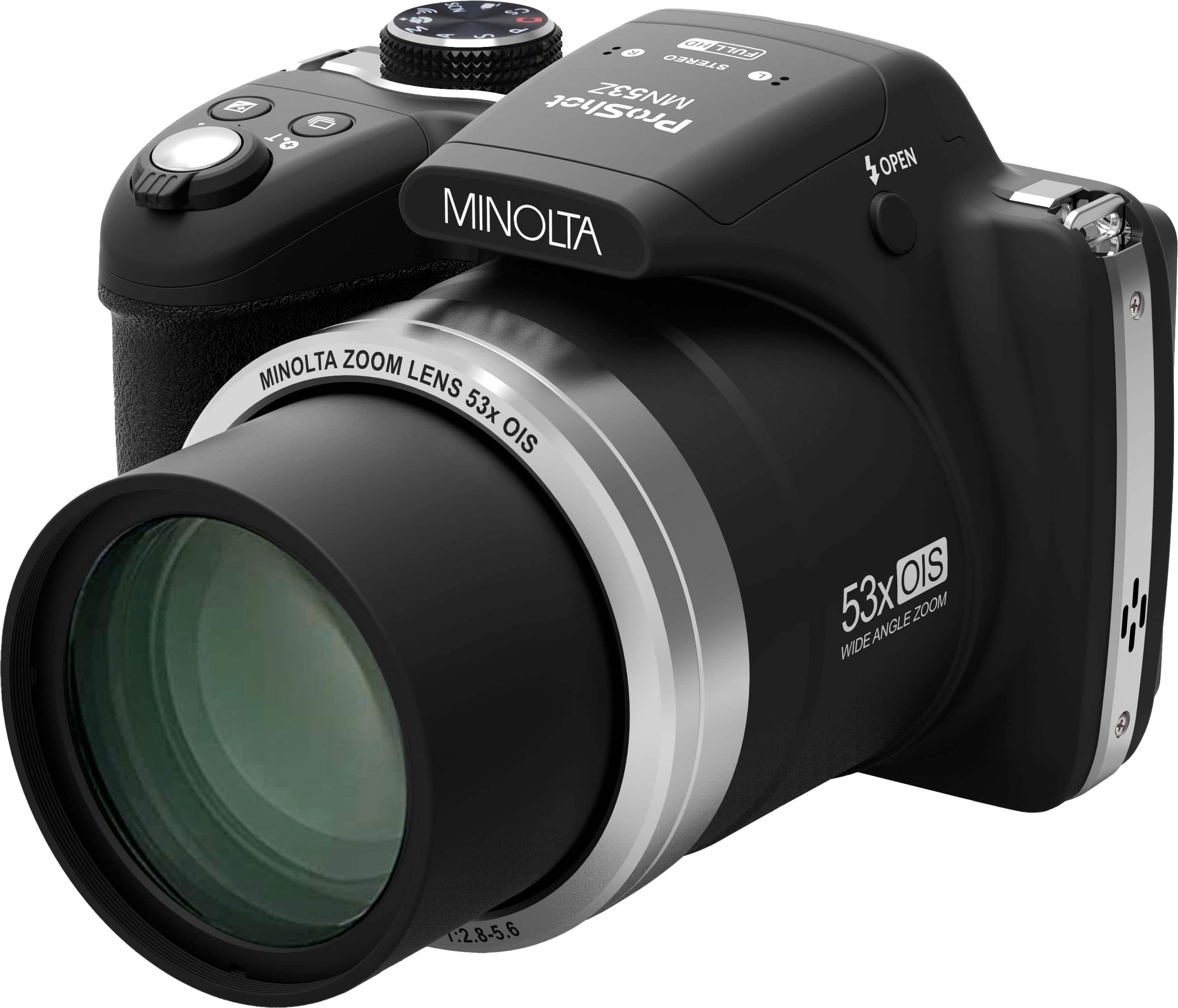 Minolta ProShot MN53Z 16.0 Megapixel Bridge Camera with 53x