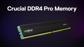 Crucial Pro 32GB Kit (2x16GB) DDR4 3200MHz C22 UDIMM Desktop