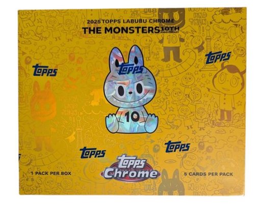 2025 Topps Labubu Chrome Box - Best Buy