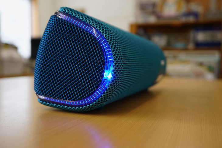 アクティブスピーカー「SRS-XB31」実機レビュー！光るスピーカーって