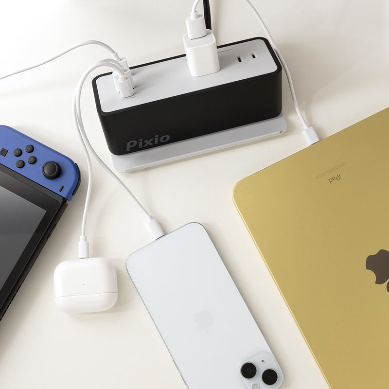 AC&USB Tap / Black（AC/USBマルチタップ） | Pixio