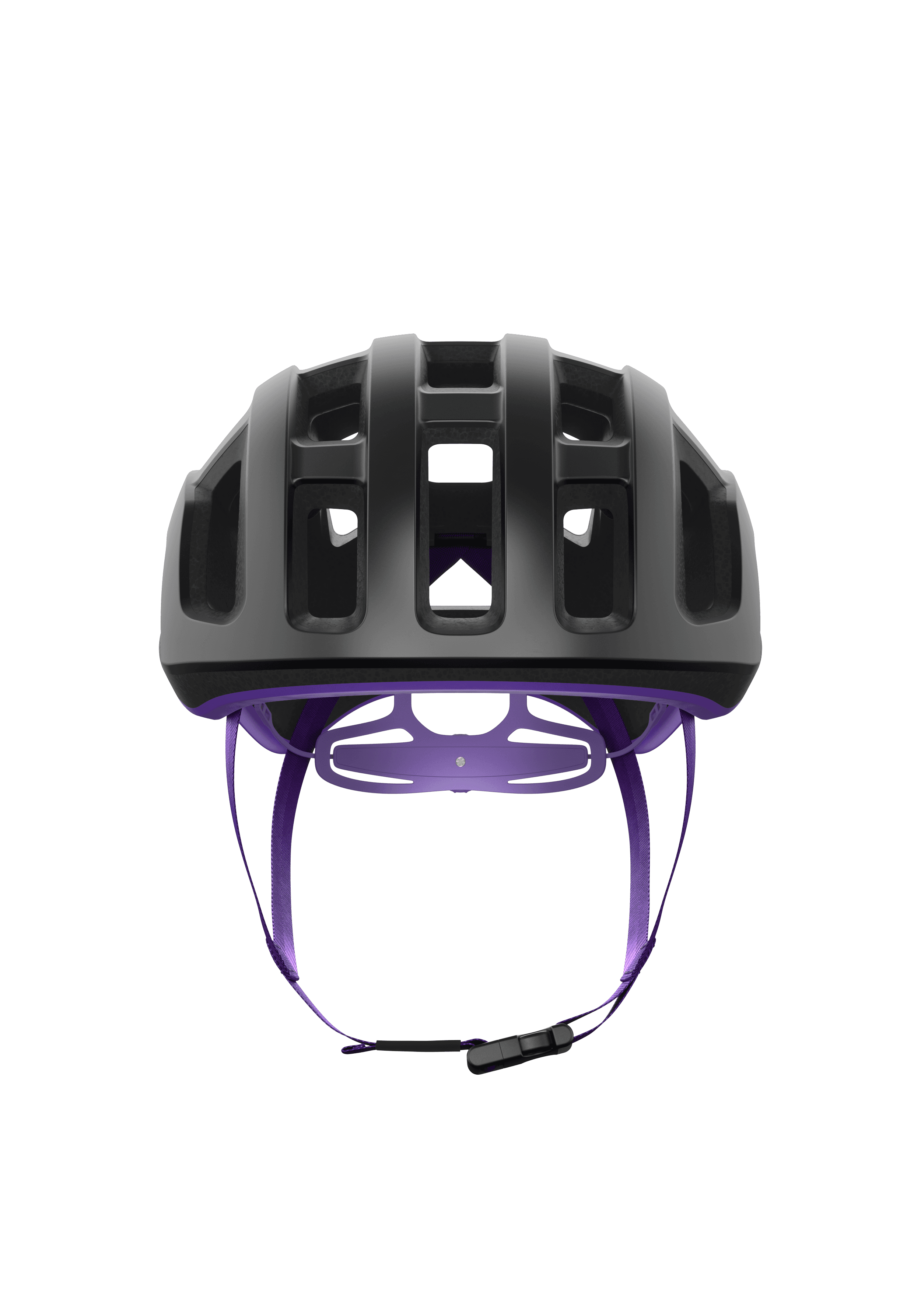 Ventral Lite Cycling Helmet in Uranium Black/Sapphire Purple Matt