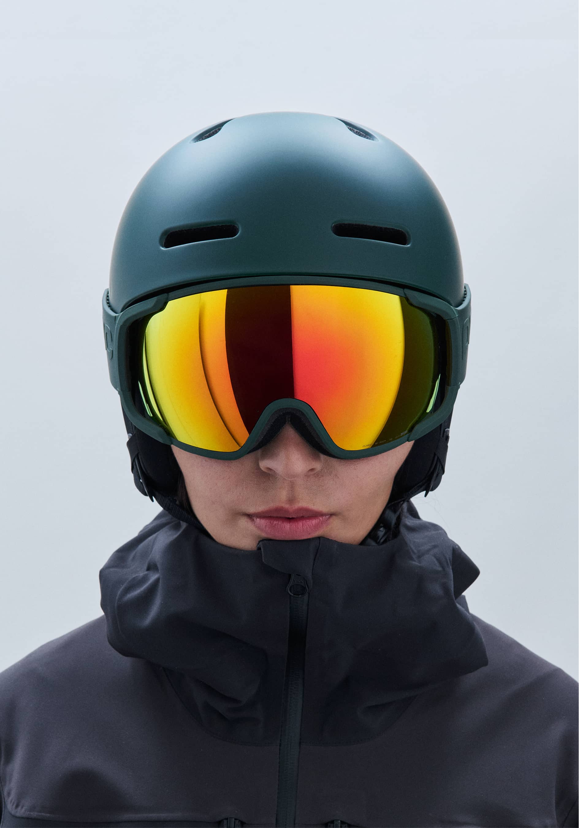 Zonula Ski Goggles in Pargasite Green | Ski Eyewear | POC (US)