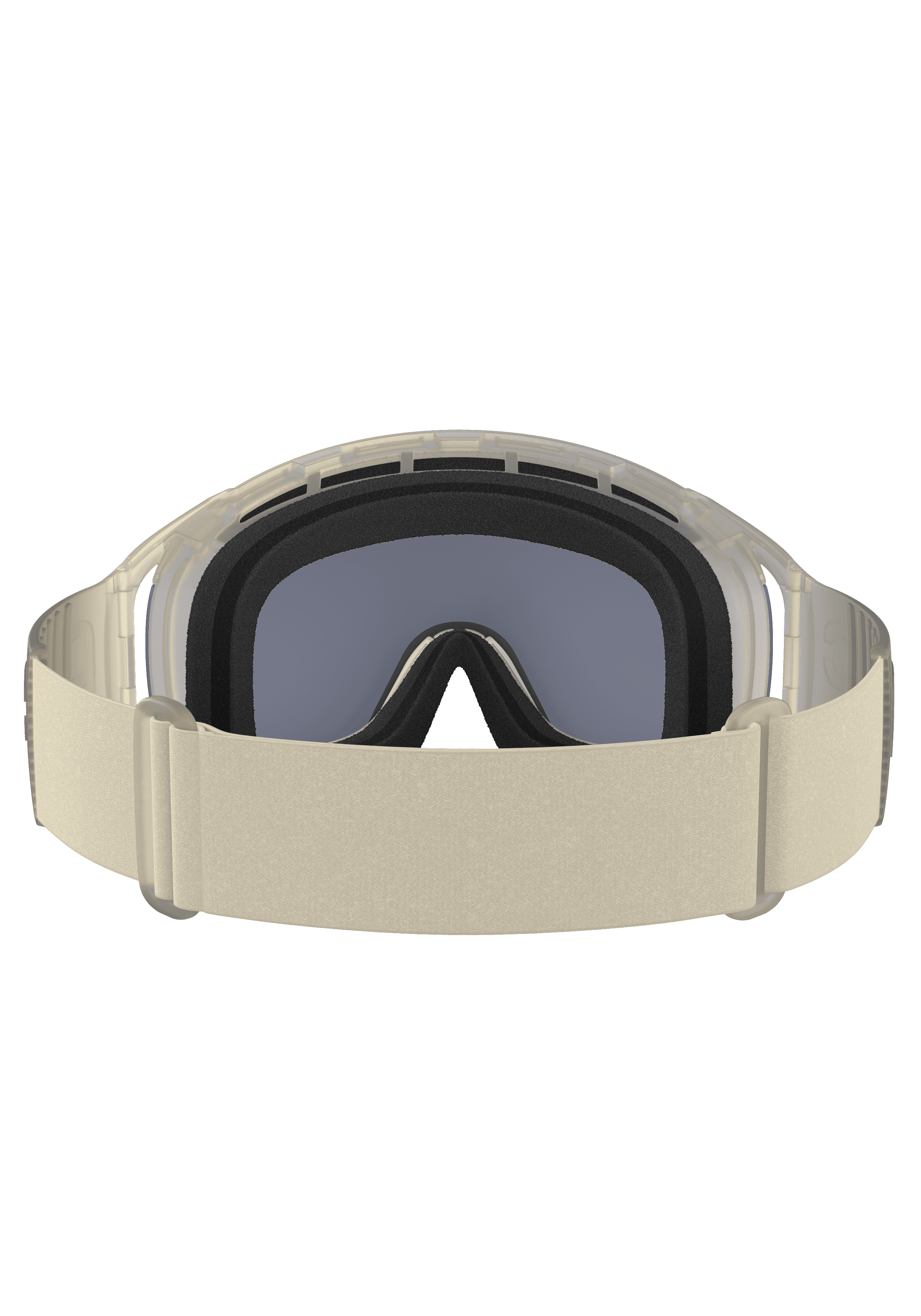 Zonula Wide Fit Ski Goggles in Raw White | Ski Eyewear | POC (US)