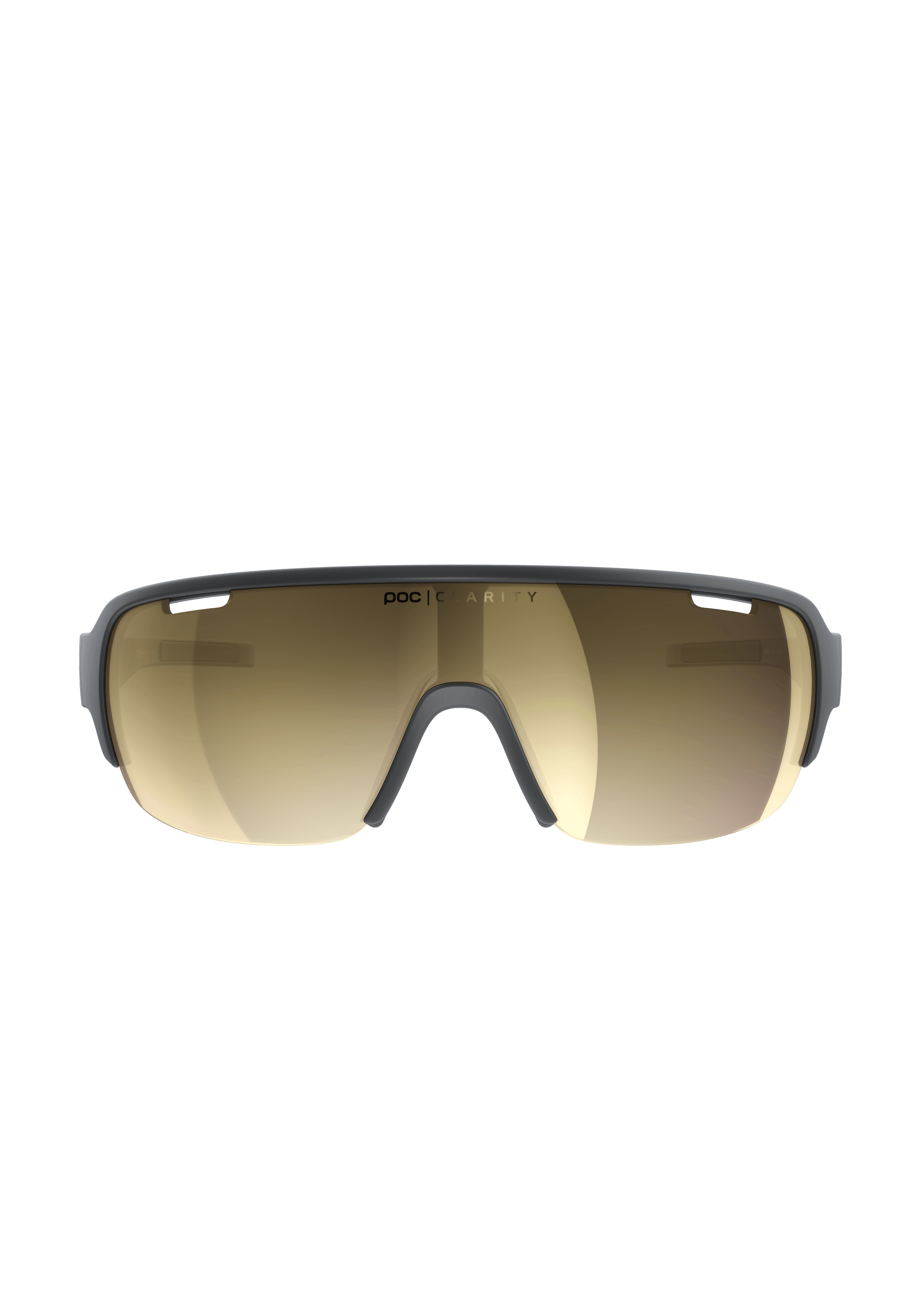 DO Half Blade Bike Sunglasses in Uranium Black | Cycling Eyewear