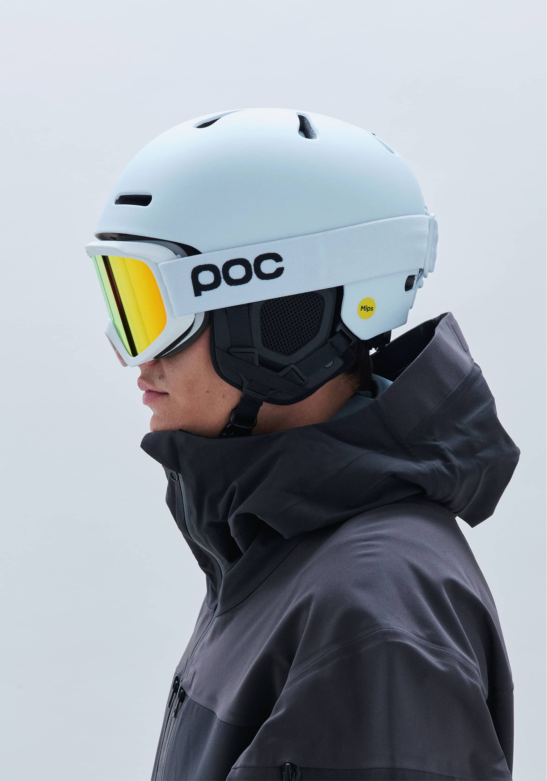 Opsin Ski Goggles in Hydrogen White | Ski Eyewear | POC (US)