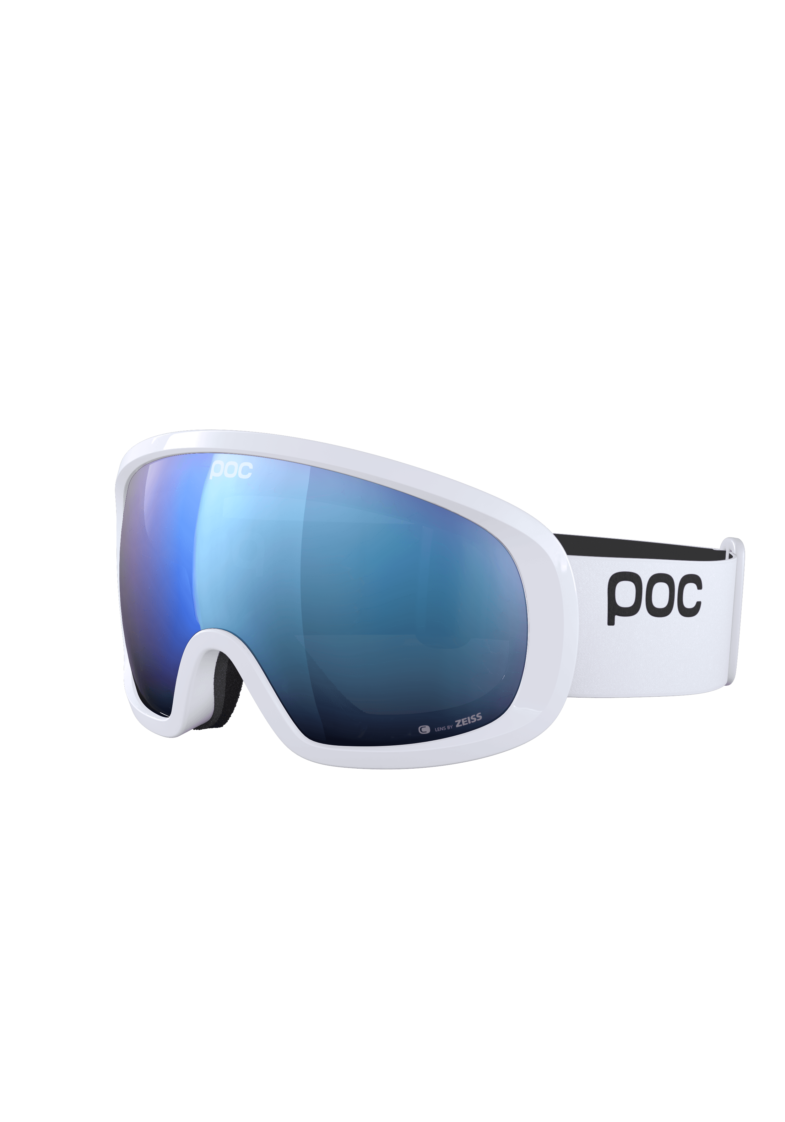 Fovea Mid Ski Goggles in Hydrogen White | Ski Eyewear | POC