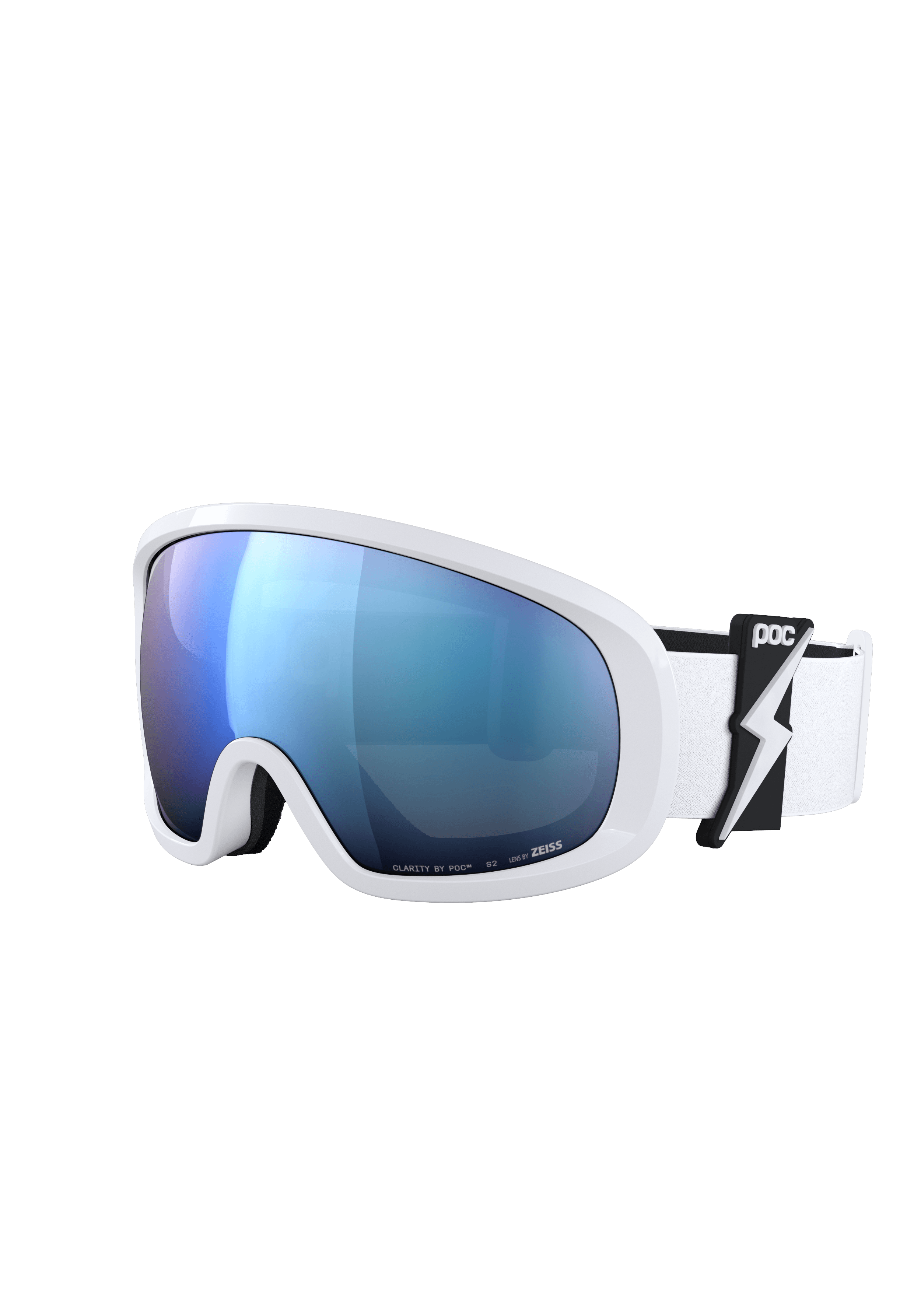 Nexal Mid Clarity Ski Goggles に Lead Blue | Ski Eyewear | POC (JP)