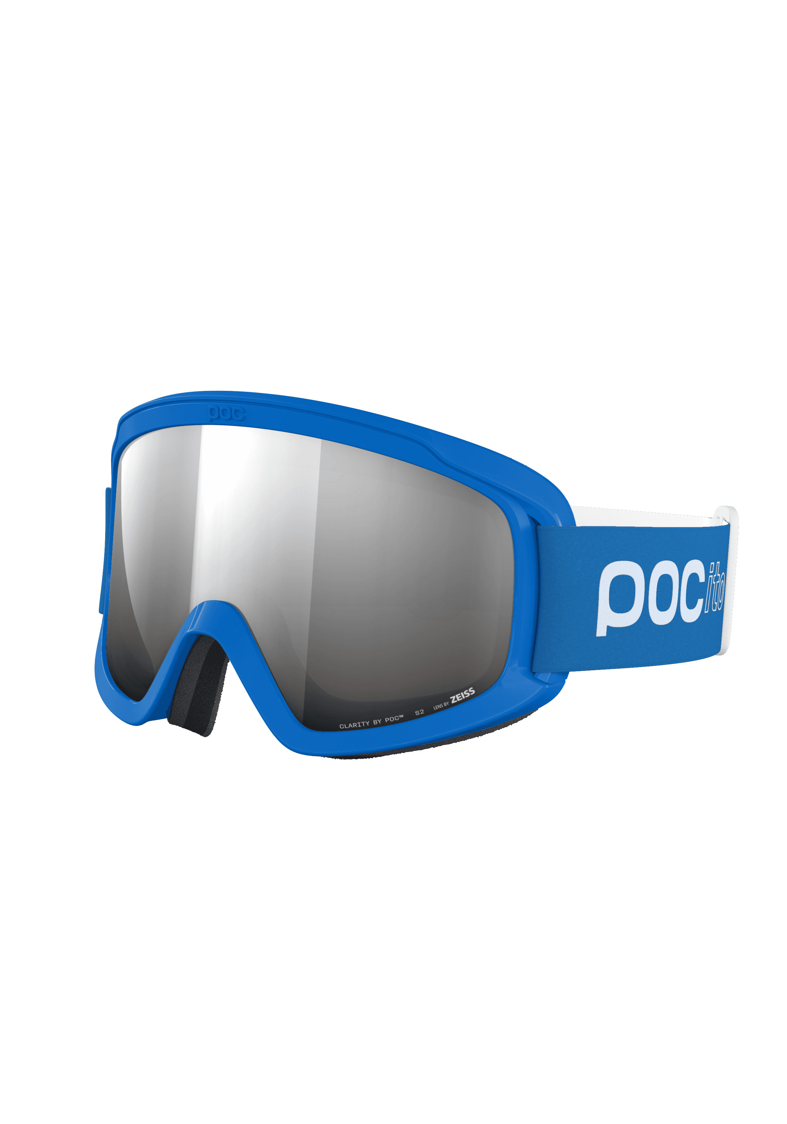 POCito Opsin Ski Goggles in Fluorescent Blue | Ski Eyewear | POC (US)