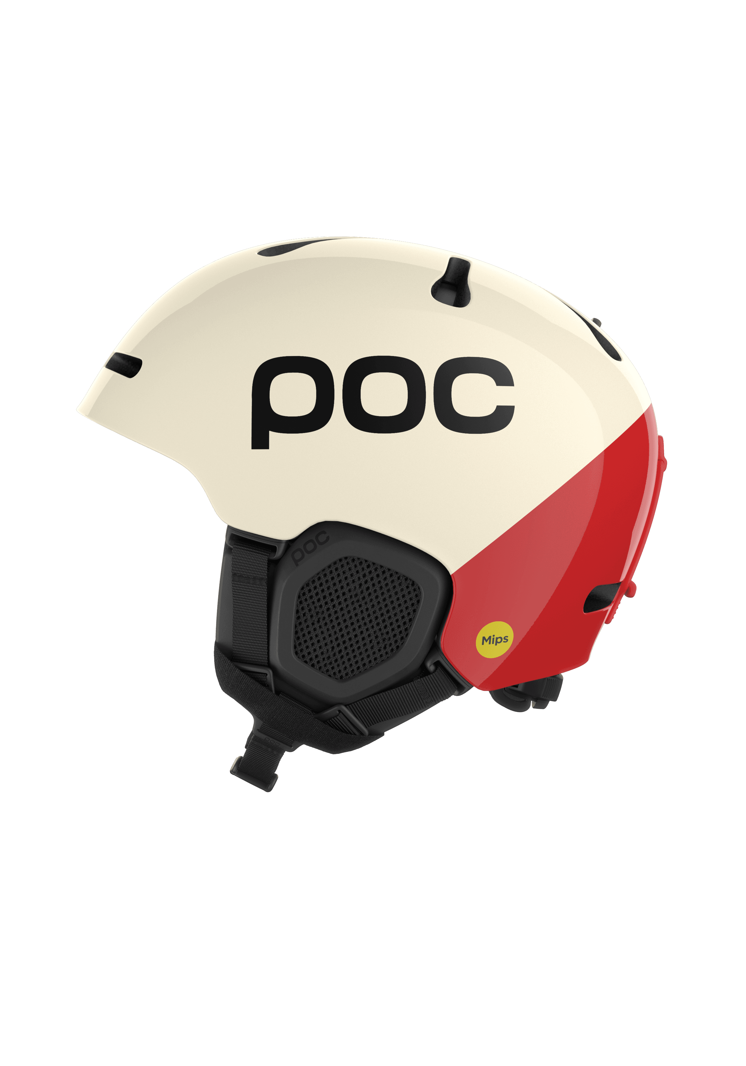 Fornix BC Ski Helmet in Rouge/Blanc | POC (Global EN)